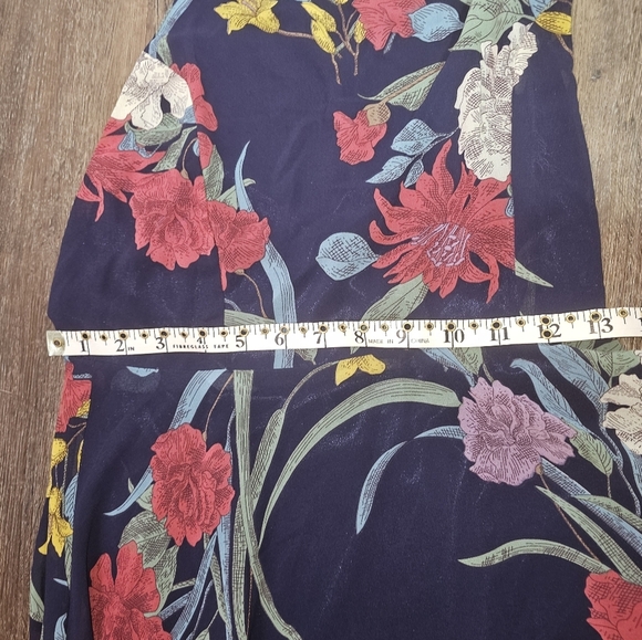 Lulus Exclusive Dress 6 A Dream Realized Blue Floral Print Maxi Wedding Party - Picture 13 of 16